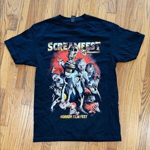Screamfest 25th Anniversary Black T-Shirt M